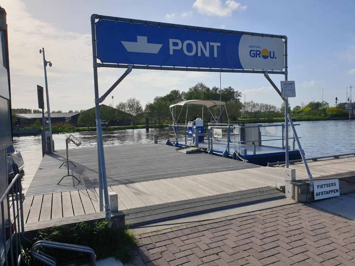 Vintage Stacaravan Fereale Grou Kültér fotó